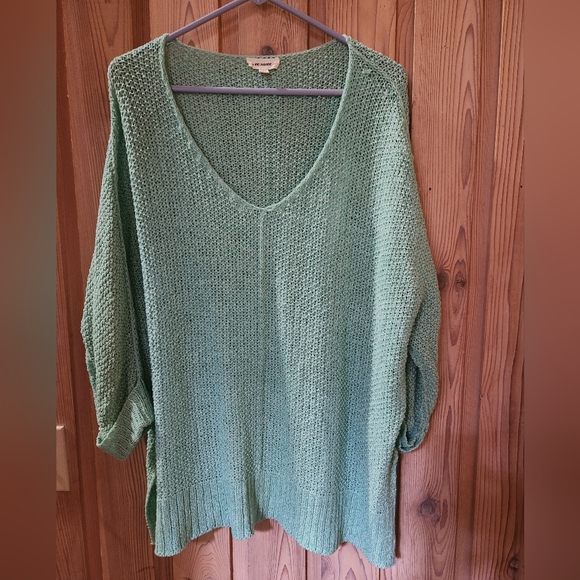 Scoop neck oversized sweater - Picture 1 of 2